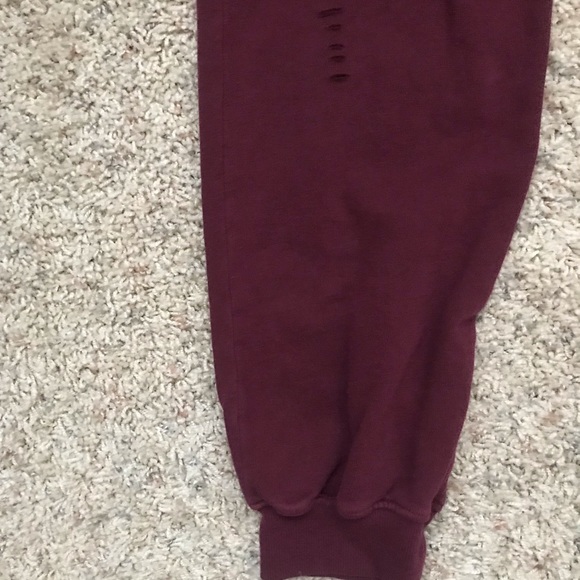 WORN ONCE Fashion Nova Maroon/Burgundy Set - Picture 4 of 8